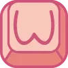 Стикер 53 Cute Keyboard 8