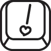 Стикер 38 cute keyboard 9 of 9