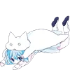🥱 Эмодзи «Cute Kitten Anime» для Telegram