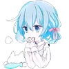 🍴 Эмодзи «Cute Kitten Anime» для Telegram