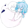 😴 Эмодзи «Cute Kitten Anime» для Telegram