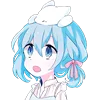 😶 Эмодзи «Cute Kitten Anime» для Telegram