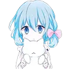 👀 Эмодзи «Cute Kitten Anime» для Telegram
