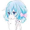 😶 Эмодзи «Cute Kitten Anime» для Telegram