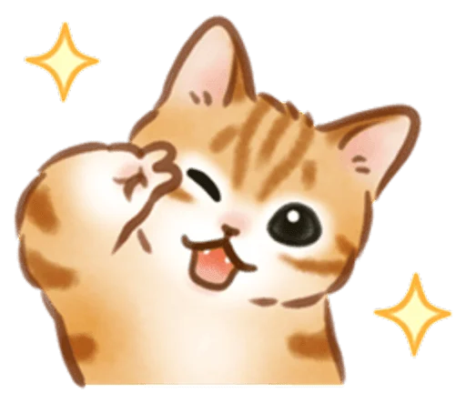 🐱 Стикер «cute kitties» для Telegram