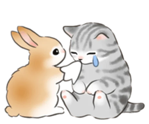 🐱 Стикер «cute kitties» для Telegram