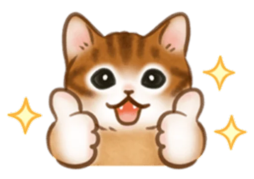 🐱 Стикер «cute kitties» для Telegram