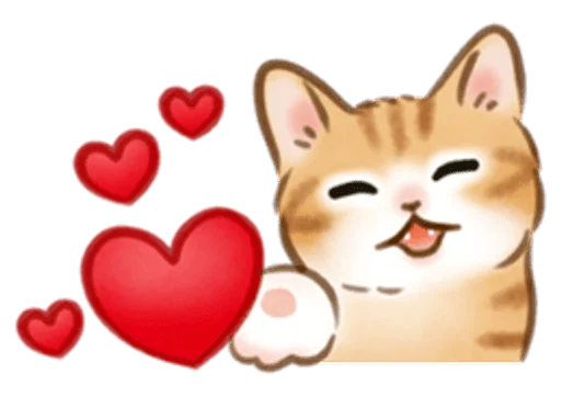 🐱 Стикер «cute kitties» для Telegram