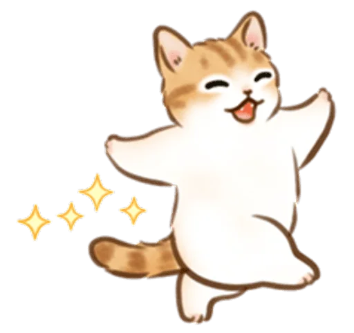 Стикерпак cute kitties для Telegram