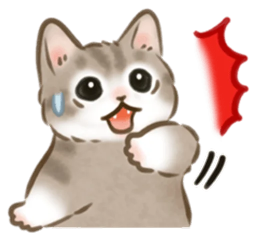 🐱 Стикер «cute kitties» для Telegram
