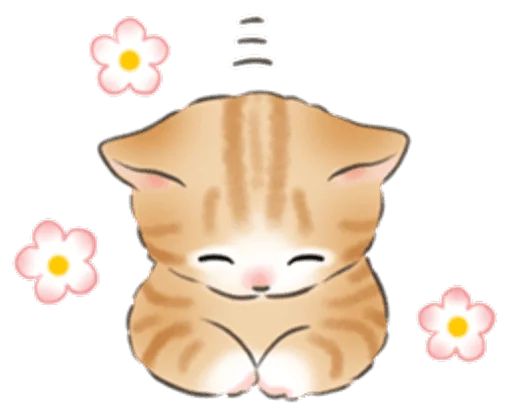 🐱 Стикер «cute kitties» для Telegram