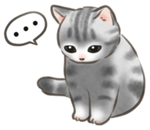🐱 Стикер «cute kitties» для Telegram