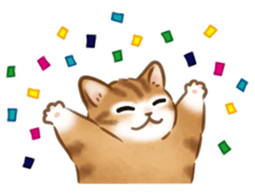 🐱 Стикер «cute kitties» для Telegram