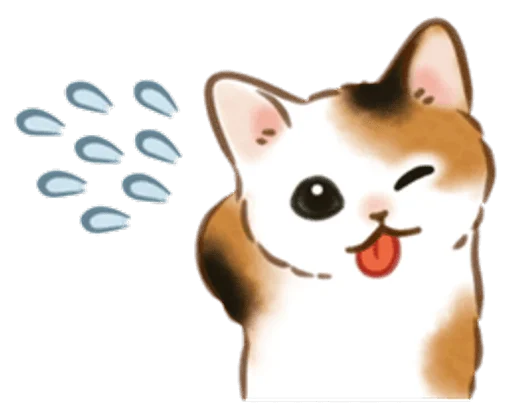 🐱 Стикер «cute kitties» для Telegram