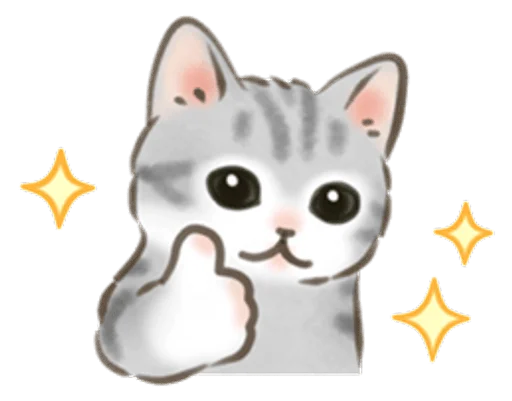 🐱 Стикер «cute kitties» для Telegram