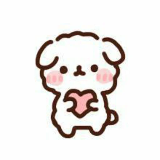❤️ Стикер «Cute Милые» для Telegram