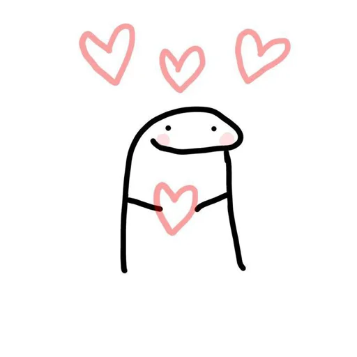 ❤️ Стикер «Cute Милые» для Telegram