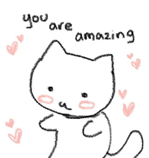 ❤️ Стикер «Cute Милые» для Telegram