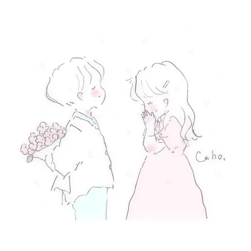 ❤️ Стикер «Cute Милые» для Telegram