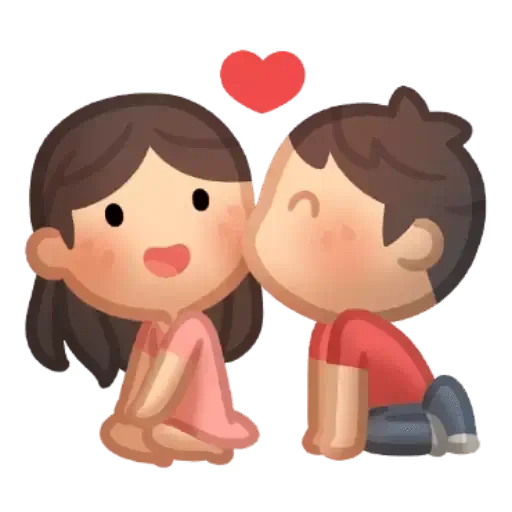 😘 Стикер «CUTE LOVE» для Telegram