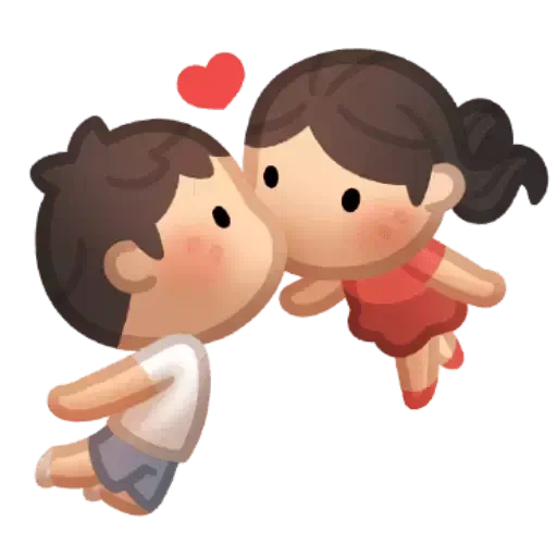 😘 Стикер «CUTE LOVE» для Telegram