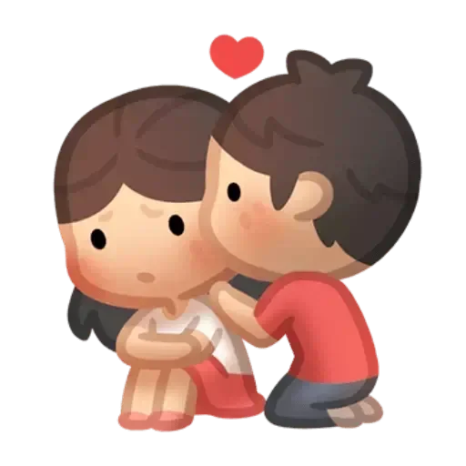 🥺 Стикер «CUTE LOVE» для Telegram
