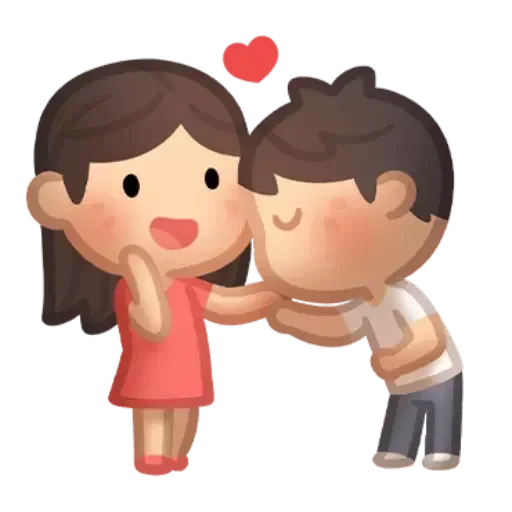 😇 Стикер «CUTE LOVE» для Telegram