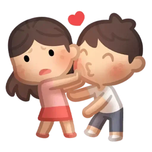 🚫 Стикер «CUTE LOVE» для Telegram