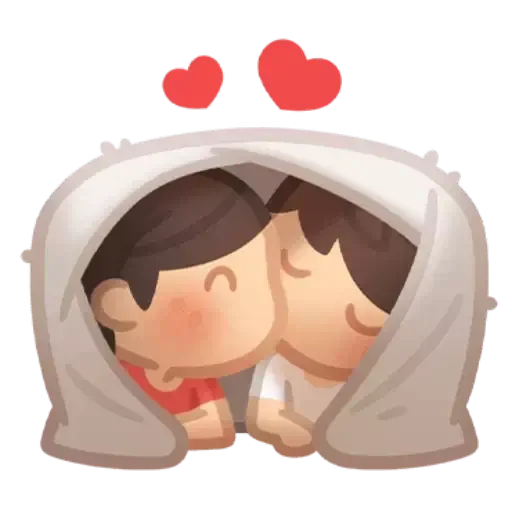 😴 Стикер «CUTE LOVE» для Telegram