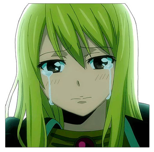 😢 Стикер «Lucy Heartfilia» для Telegram