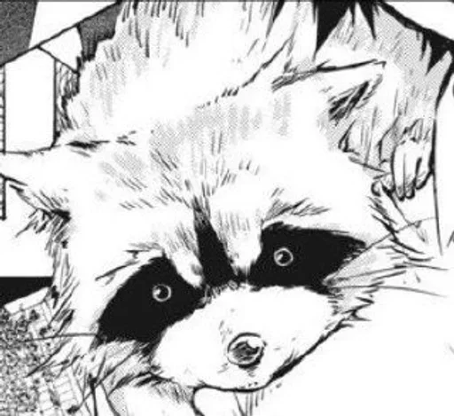 🦝 Стикер «Эдогава Рампо» для Telegram