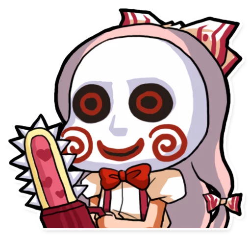 🎮 Стикер «Cute Mokou» для Telegram