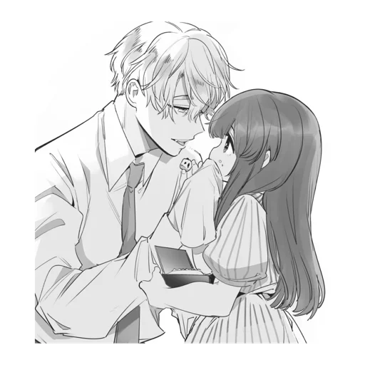 🐥 Стикер «Cute anime love» для Telegram