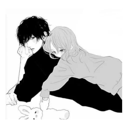 🙈 Стикер «Cute anime love» для Telegram