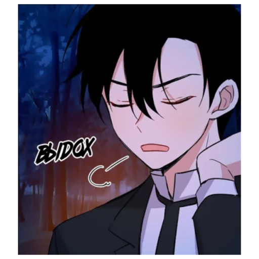 😤 Стикер «Cute anime love» для Telegram