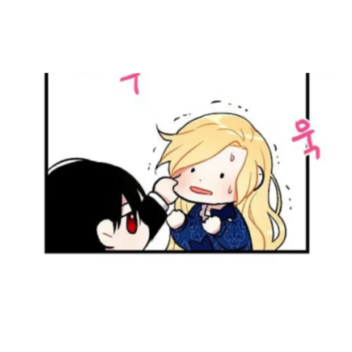 👀 Стикер «Cute anime love» для Telegram