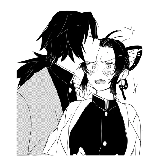 😘 Стикер «Cute anime love» для Telegram