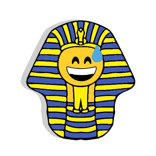 😅 Стикер «CutePharaoh» для Telegram