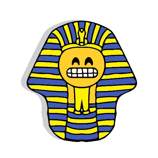 😬 Стикер «CutePharaoh» для Telegram