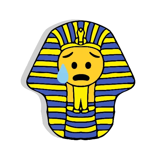 😰 Стикер «CutePharaoh» для Telegram