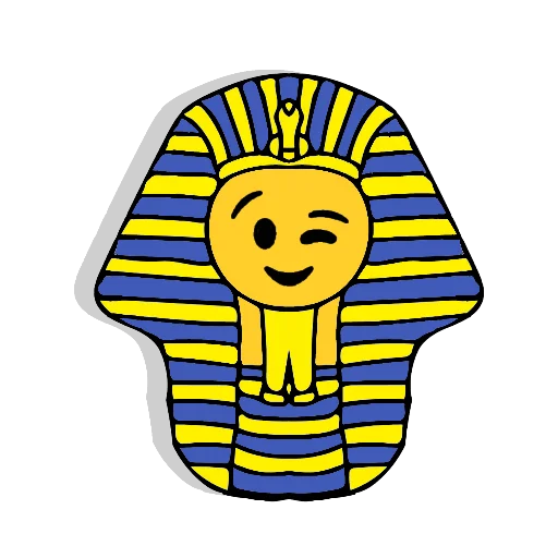 😉 Стикер «CutePharaoh» для Telegram