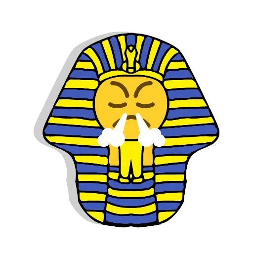 😤 Стикер «CutePharaoh» для Telegram