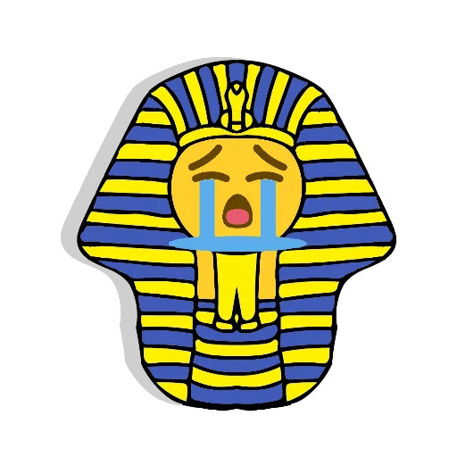 😭 Стикер «CutePharaoh» для Telegram