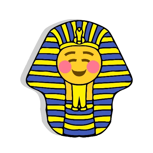 ☺ Стикер «CutePharaoh» для Telegram