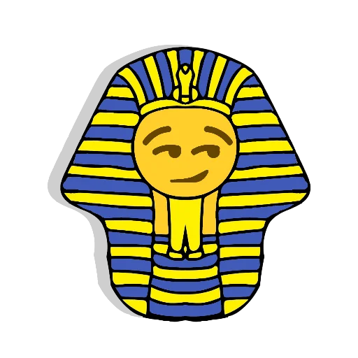 😏 Стикер «CutePharaoh» для Telegram