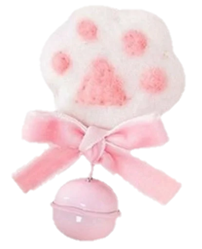 🐾 Стикер «cute pink» для Telegram