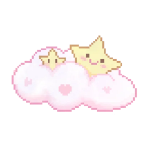 ☁️ Стикер «cute pink» для Telegram