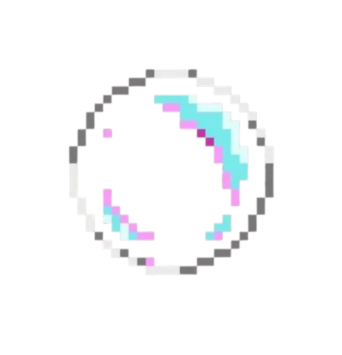 👾 Стикер «Cute Pixel» для Telegram