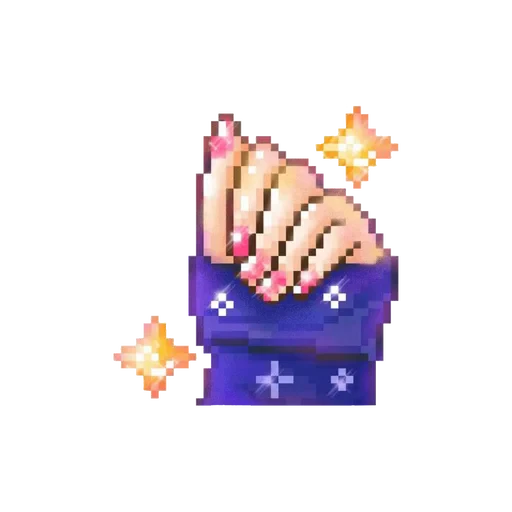 👾 Стикер «Cute Pixel» для Telegram