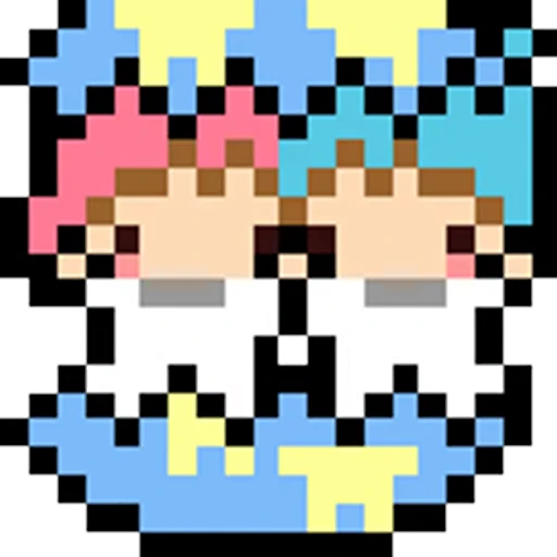👾 Стикер «Cute Pixel» для Telegram